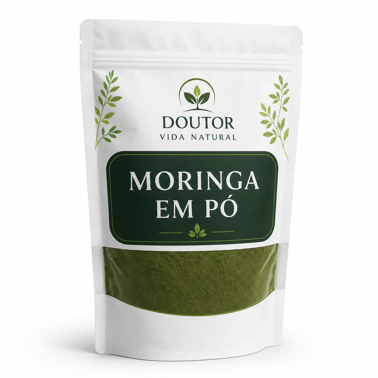 MORINGA EM PÓ 100% PURA PREMIUM