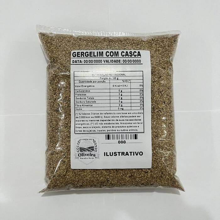 Gergelim Integral Com Casca 1kg — Doutor Vida Natural