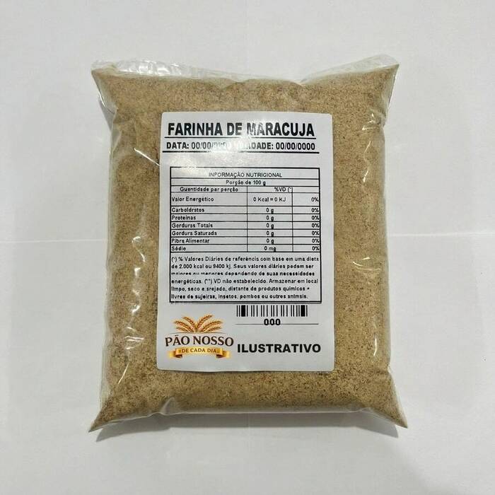 Farinha da Casca de Maracujá 1kg