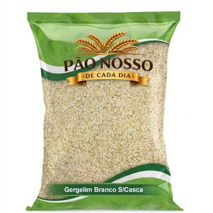 Gergelim Branco S/Casca — Doutor Vida Natural