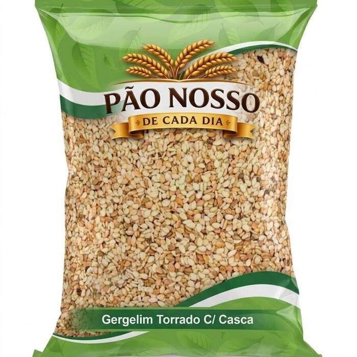Gergelim Torrado Com Casca — Doutor Vida Natural