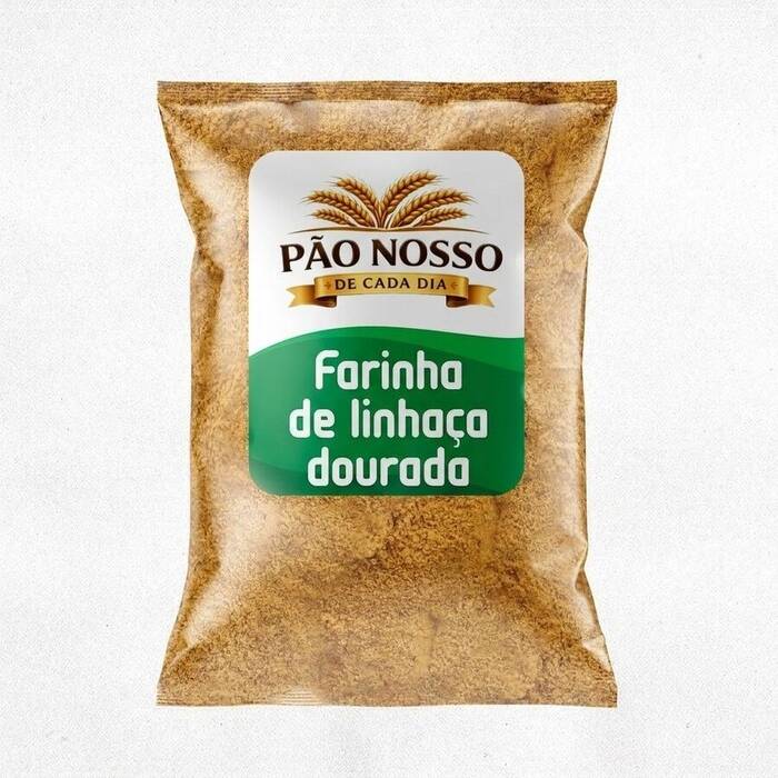 FARINHA DE LINHAÇA DOURADA 100G — Doutor Vida Natural