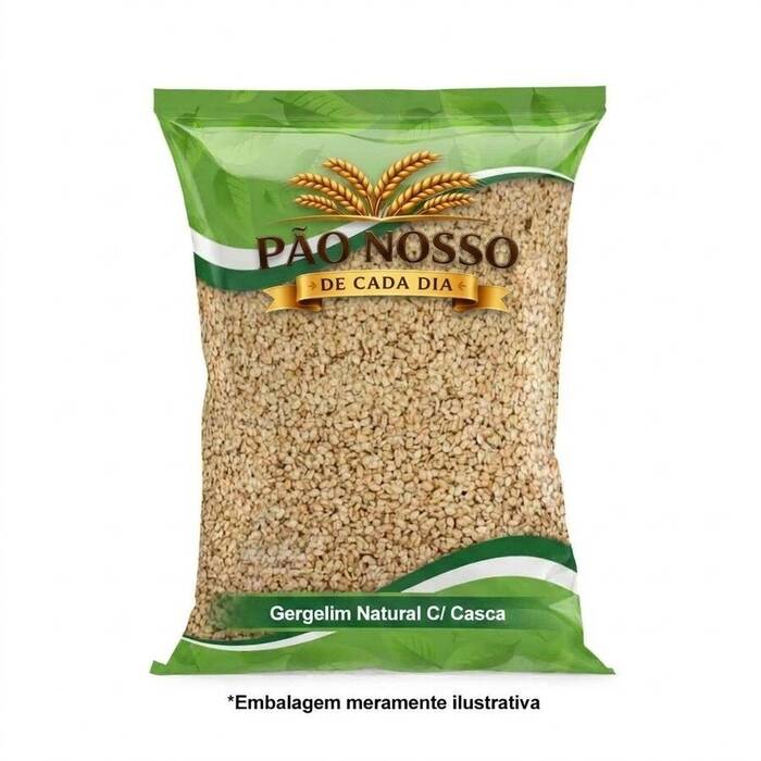 Gergelim Natural Com Casca — Doutor Vida Natural
