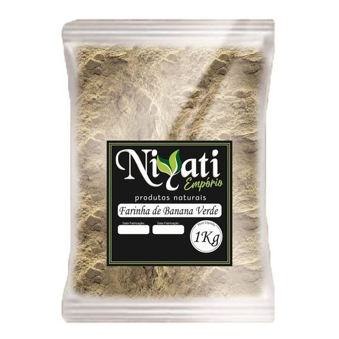 Farinha de Banana Verde 1kg Alimento Funcional Niyati — Doutor Vida Natural