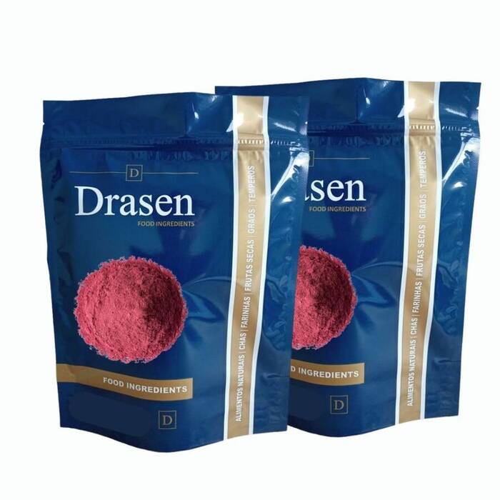 Kit 2kg Farinha De Beterraba Pura - Drasen Food