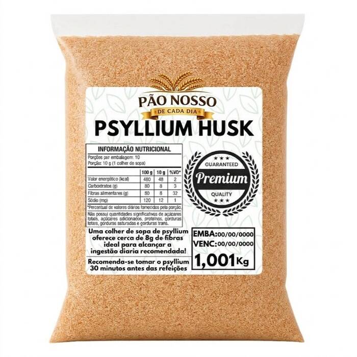 PSYLLIUM HUSK FIBRA (100% NATURAL) 1Kg - PSILLIUM — Doutor Vida Natural