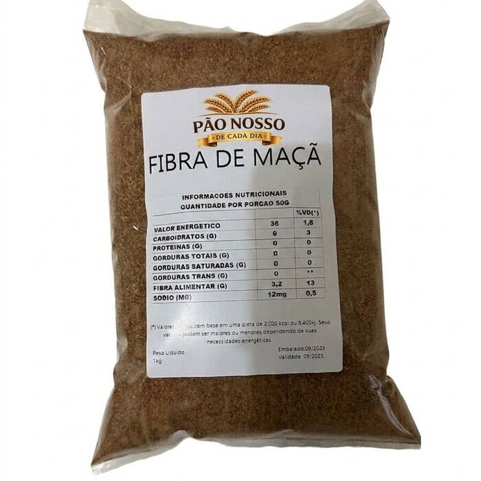 Fibra de maçã 500g — Doutor Vida Natural