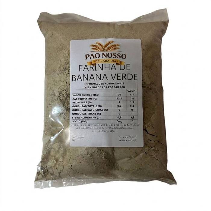 Farinha de banana verde 500g — Doutor Vida Natural