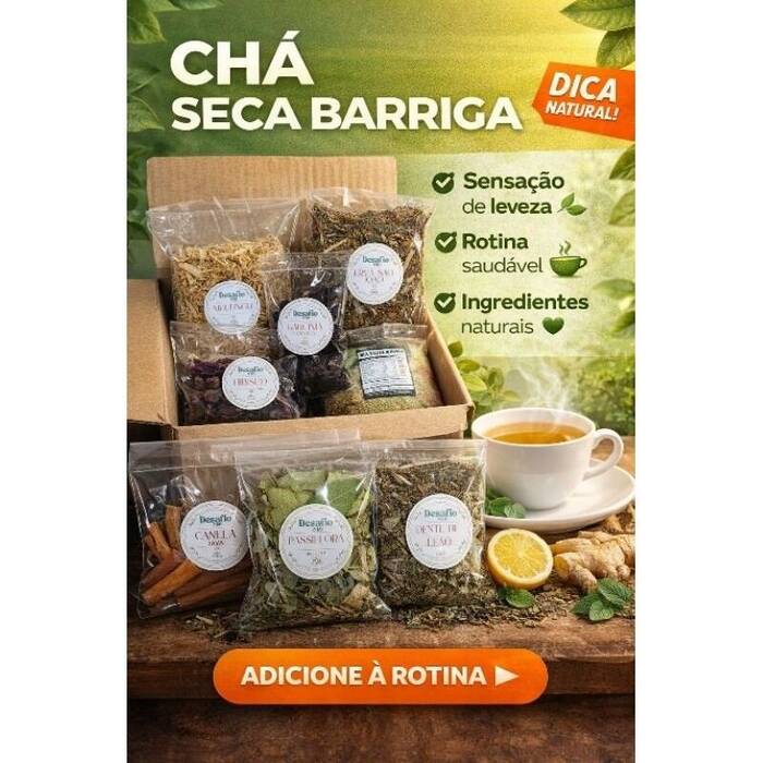 Chá 7 Ervas / Chá Secreto 350g + Brinde