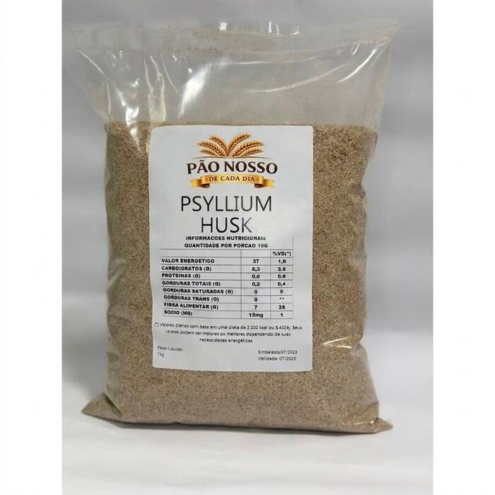 Psilium 1kg puro — Doutor Vida Natural