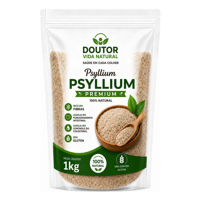 Psyllium Husk Premium - 1kg — Doutor Vida Natural